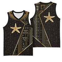 Egypt Seba Basketball Jersey Ancient Mythology Golden Star Royal