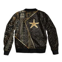 Egypt Seba Bomber Jacket Ancient Mythology Golden Star Royal