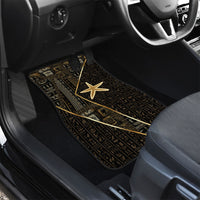 Egypt Seba Car Mats Ancient Mythology Golden Star Royal