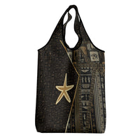 Egypt Seba Grocery Bag Ancient Mythology Golden Star Royal
