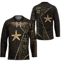 Egypt Seba Hockey Jersey Ancient Mythology Golden Star Royal