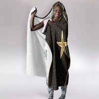 Egypt Seba Hooded Blanket Ancient Mythology Golden Star Royal