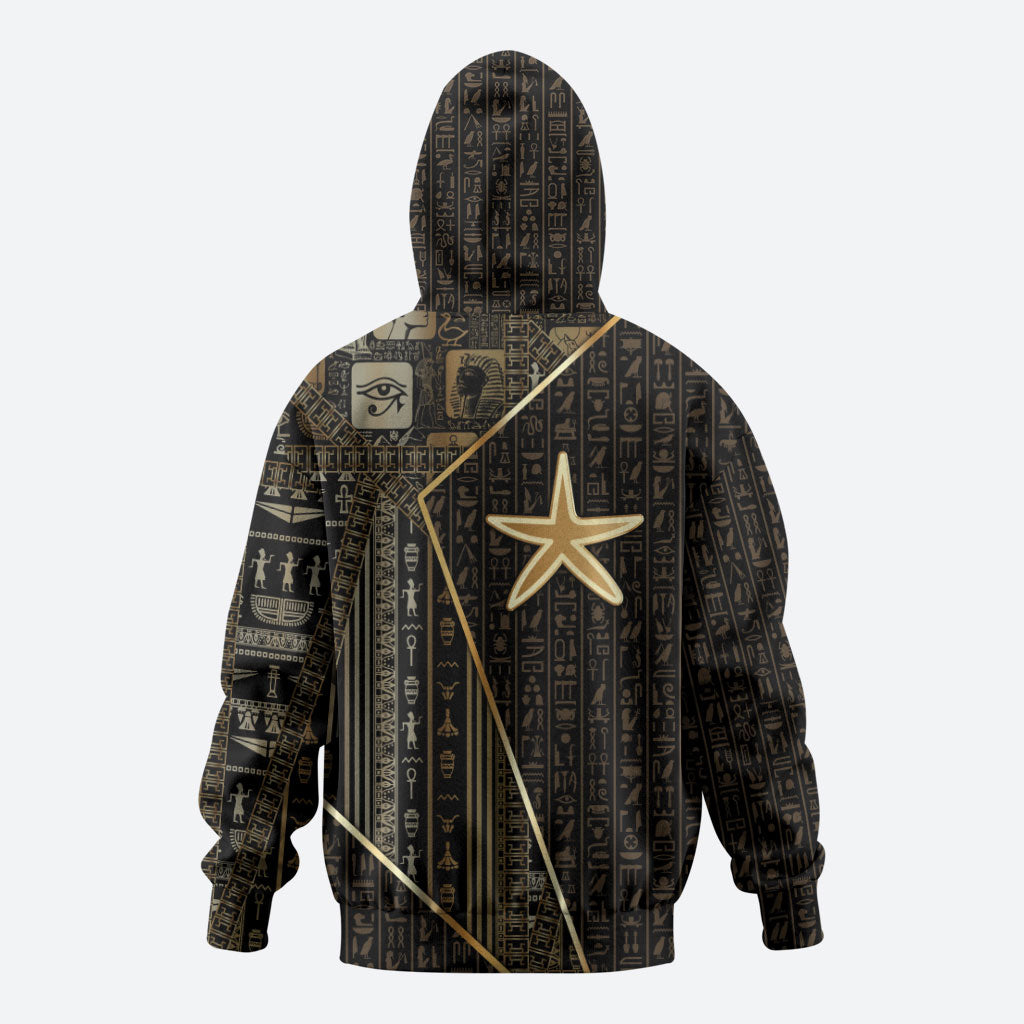 Egypt Seba Hoodie Ancient Mythology Golden Star Royal