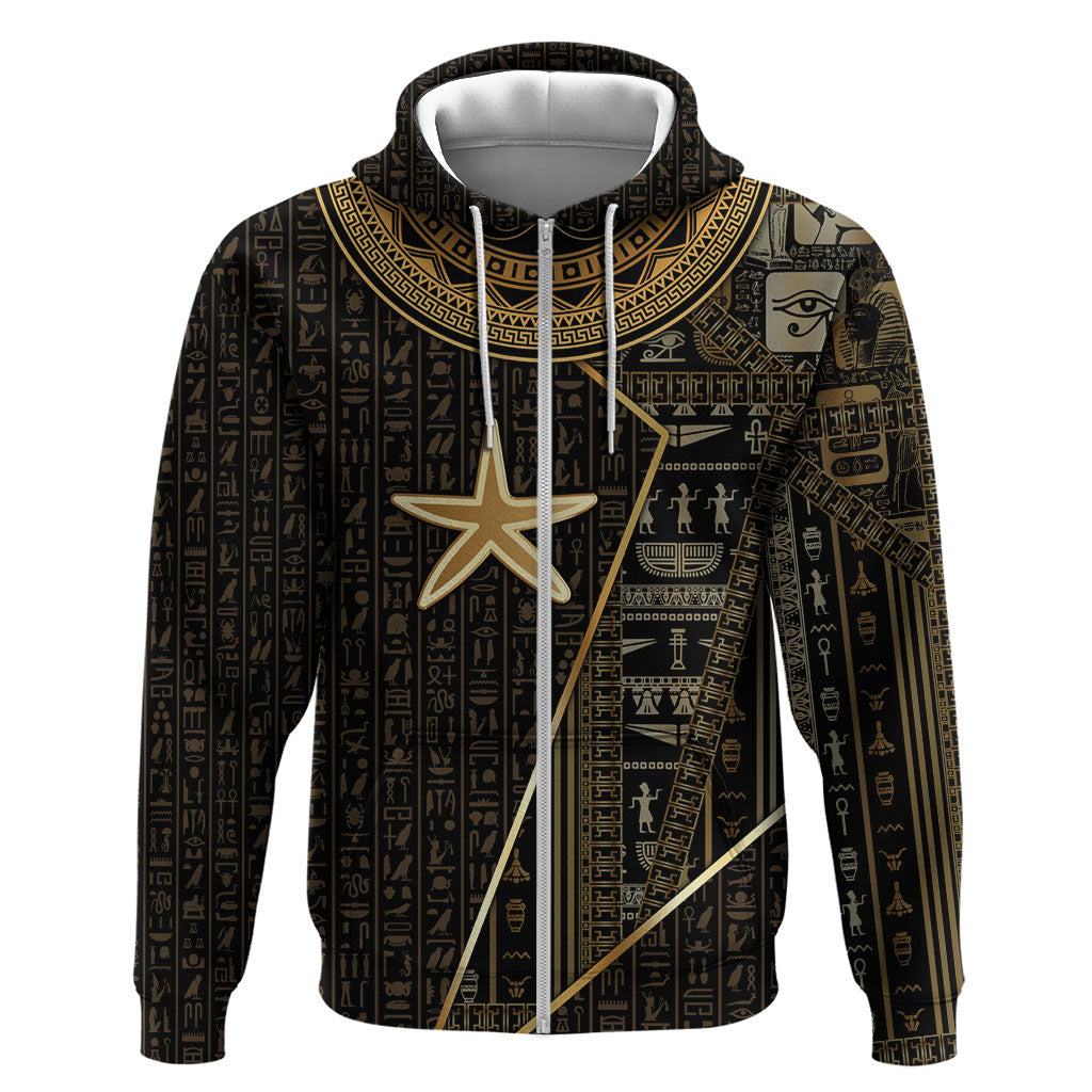 Egypt Seba Hoodie Ancient Mythology Golden Star Royal