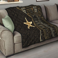 Egypt Seba Quilt Ancient Mythology Golden Star Royal