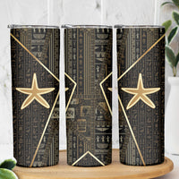 Egypt Seba Skinny Tumbler Ancient Mythology Golden Star Royal