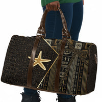 Egypt Seba Travel Bag Ancient Mythology Golden Star Royal