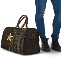 Egypt Seba Travel Bag Ancient Mythology Golden Star Royal