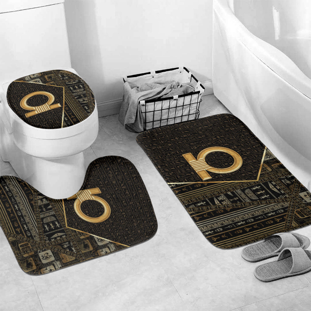 Egypt Shen Ring Bathroom Set Ancient Mythology Eternally Protecting