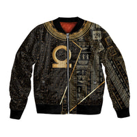 Egypt Shen Ring Bomber Jacket Ancient Mythology Eternally Protecting