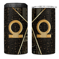 Egypt Shen Ring 4 in 1 Can Cooler Tumbler Ancient Mythology Eternally Protecting