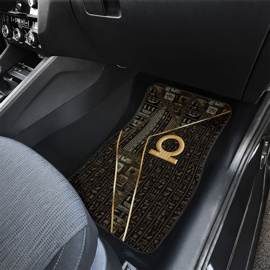 Egypt Shen Ring Car Mats Ancient Mythology Eternally Protecting