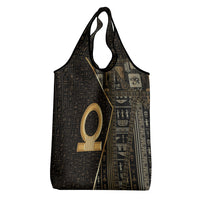 Egypt Shen Ring Grocery Bag Ancient Mythology Eternally Protecting