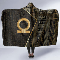 Egypt Shen Ring Hooded Blanket Ancient Mythology Eternally Protecting