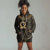 Egypt Shen Ring Hoodie Dress Ancient Mythology Eternally Protecting
