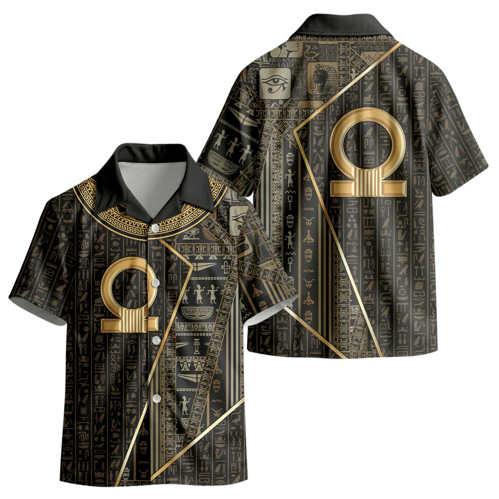 Egypt Shen Ring Kid Hawaiian Shirt Ancient Mythology Eternally Protecting DT05