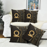 Egypt Shen Ring Pillow Cover Ancient Mythology Eternally Protecting