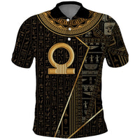 Egypt Shen Ring Polo Shirt Ancient Mythology Eternally Protecting