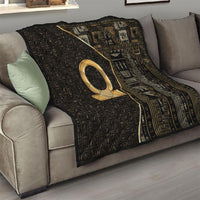 Egypt Shen Ring Quilt Ancient Mythology Eternally Protecting