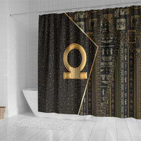 Egypt Shen Ring Shower Curtain Ancient Mythology Eternally Protecting