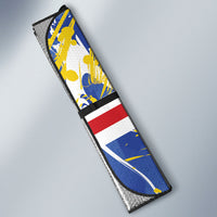 Cape Verde Auto Sun Shade Blue Shark National Flag