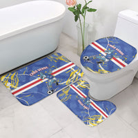 Cape Verde Bathroom Set Blue Shark National Flag