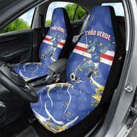 Cape Verde Car Seat Cover Blue Shark National Flag
