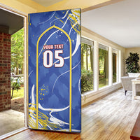 Custom Cape Verde Door Cover Blue Shark National Flag