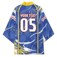 Custom Cape Verde Kimono Blue Shark National Flag