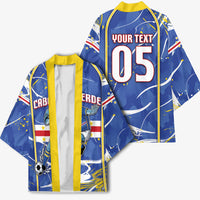 Custom Cape Verde Kimono Blue Shark National Flag