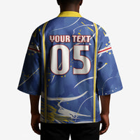 Custom Cape Verde Kimono Blue Shark National Flag