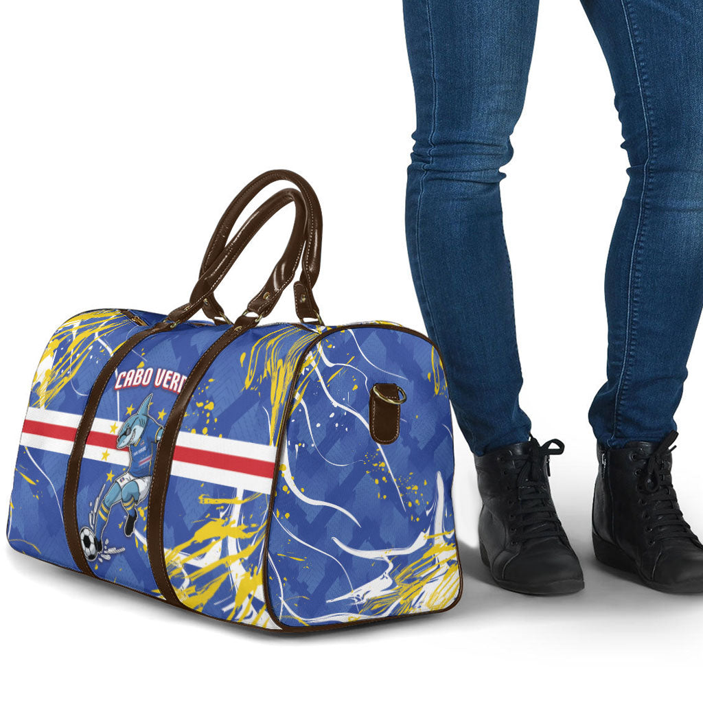 Cape Verde Travel Bag Blue Shark National Flag