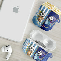 Argentine And Cape Verde Football AirPods Case Split Flag Puma Shark Soccer