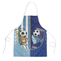 Argentine And Cape Verde Football Apron Split Flag Puma Shark Soccer