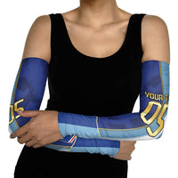 Custom Argentine And Cape Verde Football Arm Sleeves Split Flag Puma Shark Soccer