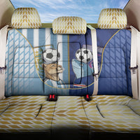 Argentine And Cape Verde Football Back Car Seat Cover Split Flag Puma Shark Soccer