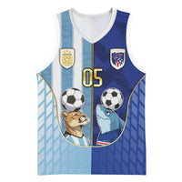 Custom Argentine And Cape Verde Football Basketball Jersey Split Flag Puma Shark Soccer