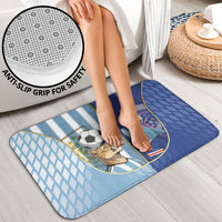 Argentine And Cape Verde Football Bathroom Set Split Flag Puma Shark Soccer