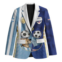 Custom Argentine And Cape Verde Football Blazer Split Flag Puma Shark Soccer