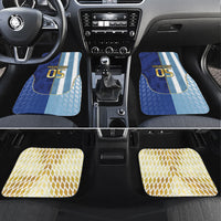 Custom Argentine And Cape Verde Football Car Mats Split Flag Puma Shark Soccer