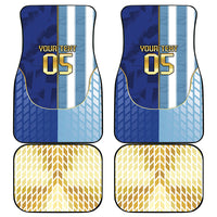 Custom Argentine And Cape Verde Football Car Mats Split Flag Puma Shark Soccer