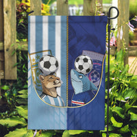 Argentine And Cape Verde Football Garden Flag Split Flag Puma Shark Soccer