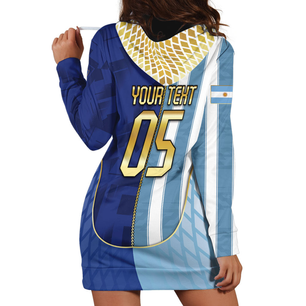 Custom Argentine And Cape Verde Football Hoodie Dress Split Flag Puma Shark Soccer
