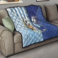 Argentine And Cape Verde Football Quilt Split Flag Puma Shark Soccer