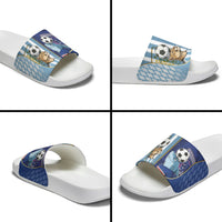 Argentine And Cape Verde Football Slide Sandals Split Flag Puma Shark Soccer