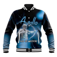 Ancient Greek Apollo Baseball Jacket God Of Archery - Wonder Print Shop
