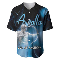 Ancient Greek Apollo Baseball Jersey God Of Archery - Wonder Print Shop