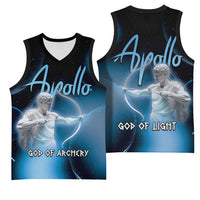 Ancient Greek Apollo Basketball Jersey God Of Archery - Wonder Print Shop