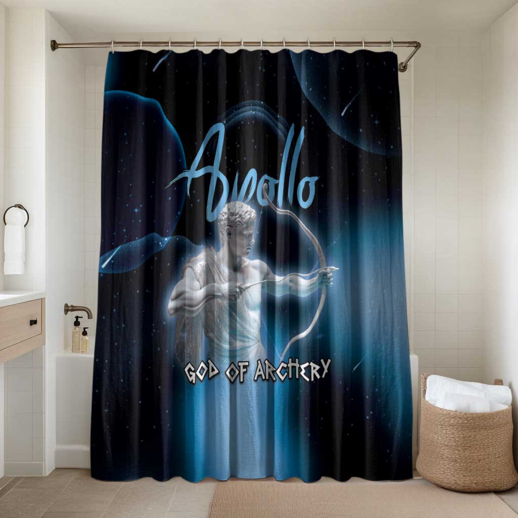 Ancient Greek Apollo Bathroom Set God Of Archery - Wonder Print Shop