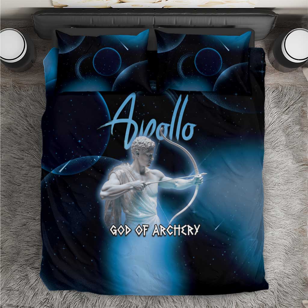 Ancient Greek Apollo Bedding Set God Of Archery - Wonder Print Shop